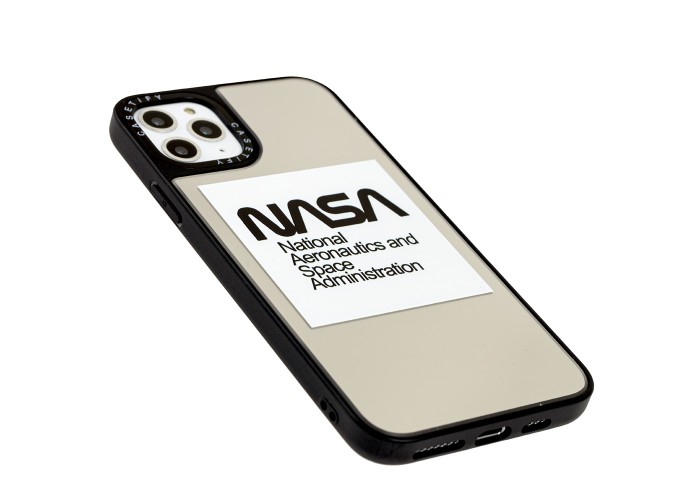 Чехол для iPhone 11 Pro Max Tify Mirror Nasa зеркально-белый