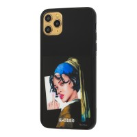 Чехол для iPhone 11 Pro Max ArtStudio Antiq Modern "girl bubble gum"