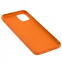 Чехол для iPhone 11 Pro Max Leather cover оранжевый