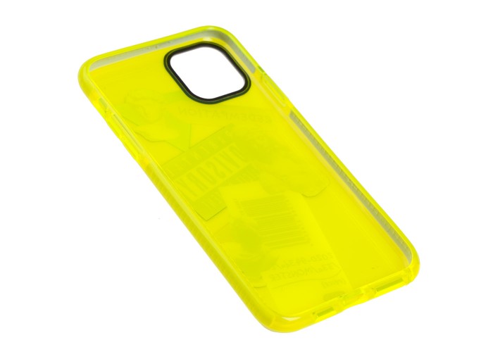 Чехол для iPhone 11 Pro Max Neon print antique желтый / зеленый