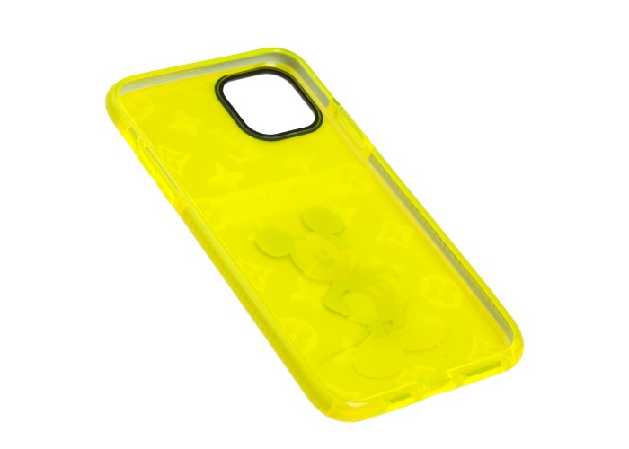 Чехол для iPhone 11 Pro Max Neon print Микки Маус supreme