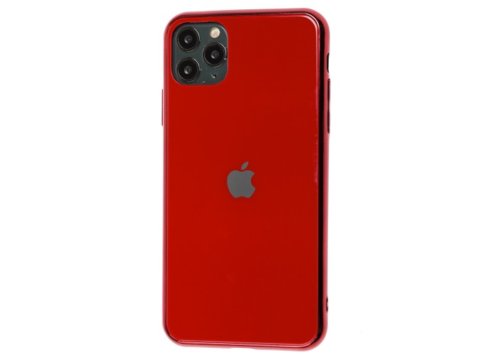 Чехол для iPhone 11 Pro Max Original glass красный