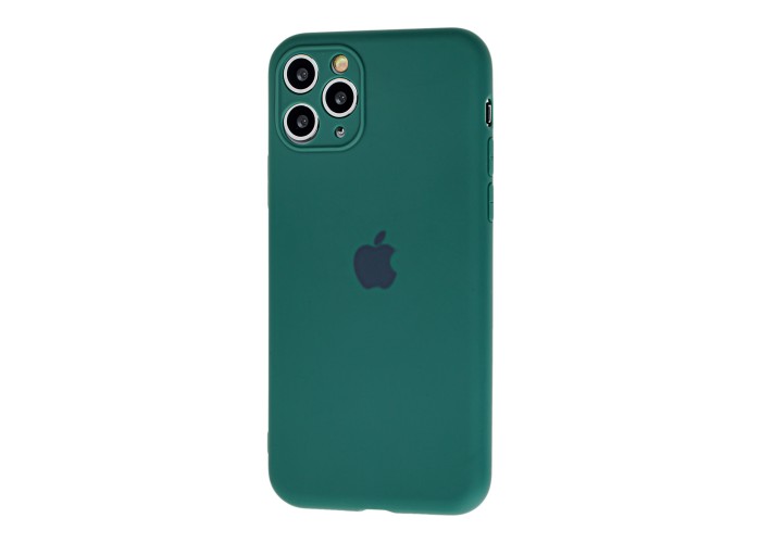 Чехол для iPhone 11 Pro Max Shock Proof силикон темно-зеленый