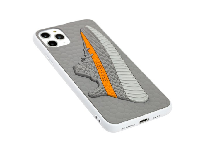 Чехол для iPhone 11 Pro Max Sneakers Brand yeezy 350 серый