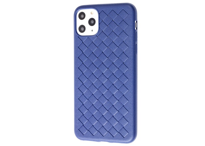 Чехол для iPhone 11 Pro Max Weaving case синий