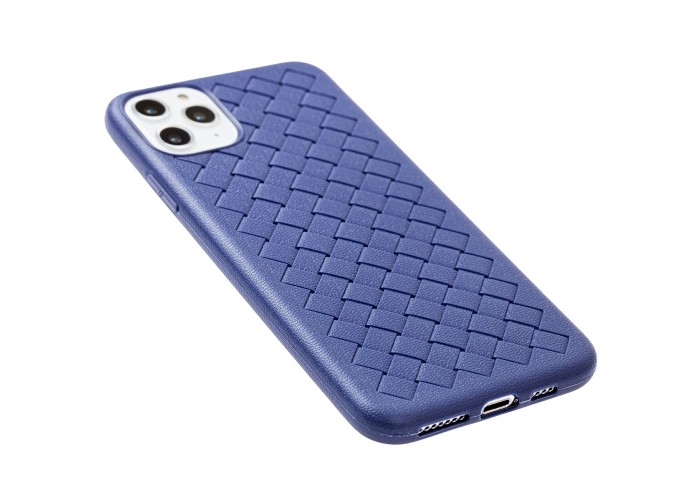 Чехол для iPhone 11 Pro Max Weaving case синий