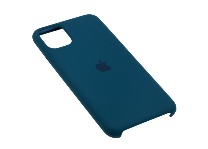Чехол silicone для iPhone 11 Pro Max case синий космос