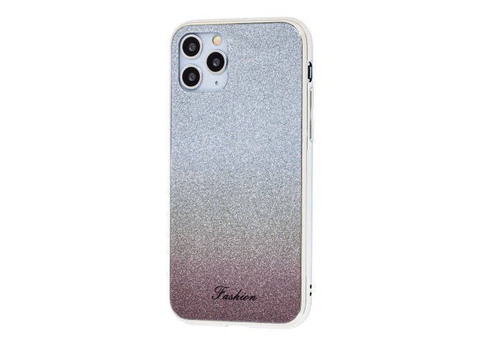 Чехол для iPhone 11 Pro Max Ambre Fashion серебристый / черный
