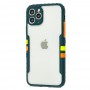 Чехол для iPhone 11 Pro Max Armor clear зеленый