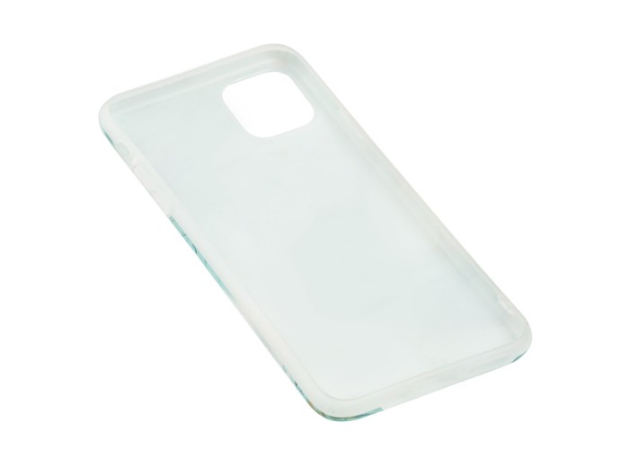 Чехол для iPhone 11 Pro Max Design Mramor Glossy молочный