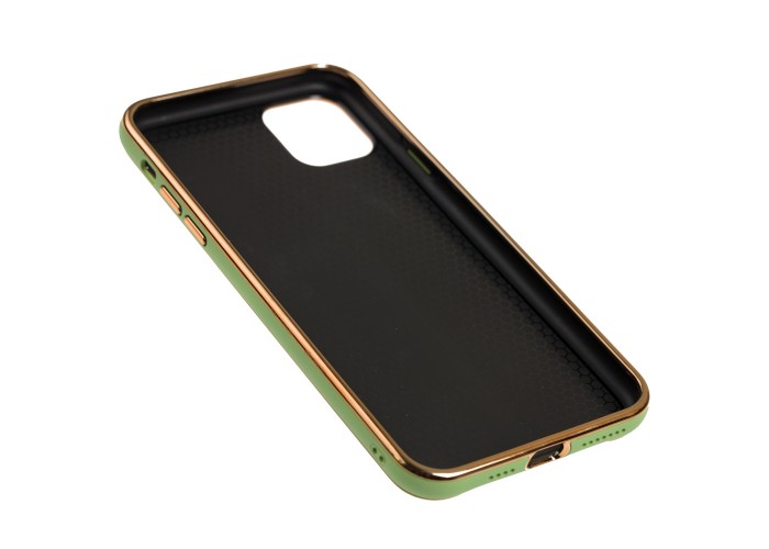 Чехол для iPhone 11 Pro Max Glass Premium мятный