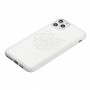 Чехол для iPhone 11 Pro Max Kenzo leather белый