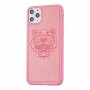 Чехол для iPhone 11 Pro Max Kenzo leather розовый