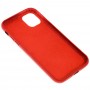 Чехол для iPhone 11 Pro Max Leather croco full красный