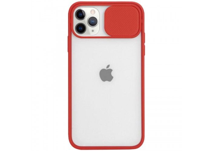 Чехол для iPhone 11 Pro Max LikGus Camshield camera protect красный