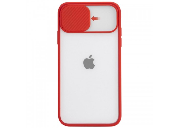 Чехол для iPhone 11 Pro Max LikGus Camshield camera protect красный