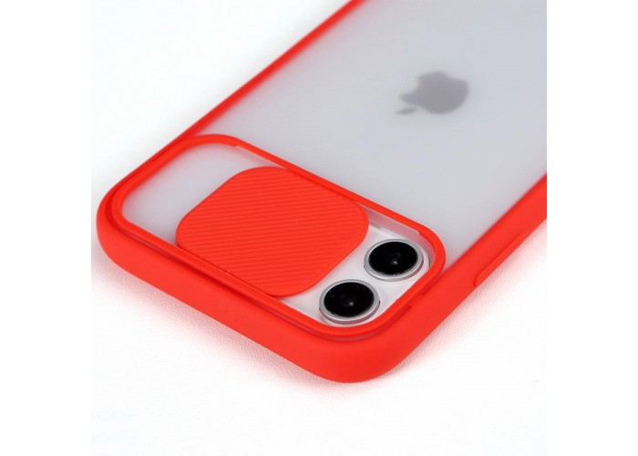Чехол для iPhone 11 Pro Max LikGus Camshield camera protect красный