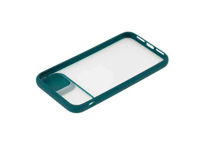 Чехол для iPhone 11 Pro Max LikGus Camshield camera protect зеленый