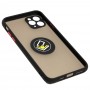 Чехол для iPhone 11 Pro Max LikGus Edging Ring черный / красный