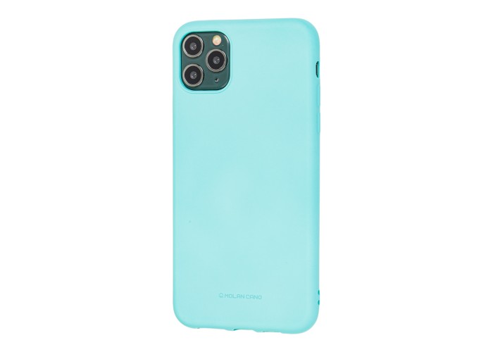 Чехол для iPhone 11 Pro Max Molan Cano Jelly бирюзовый