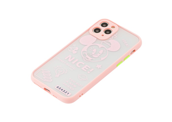 Чехол для iPhone 11 Pro Max Picture shadow matte Tisney Mouse розовый