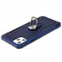 Чехол для iPhone 11 Pro Max Serge Ring ударопрочный синий
