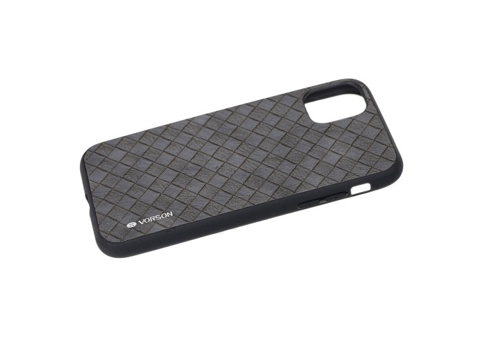 Чехол для iPhone 11 Pro Max Vorson Braided серый
