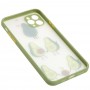 Чехол для iPhone 11 Pro Max Wave Cartoon avocado family / mint gum