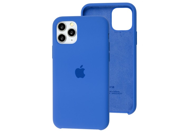 Чехол Silicone для iPhone 11 Pro Max Premium case surf blue