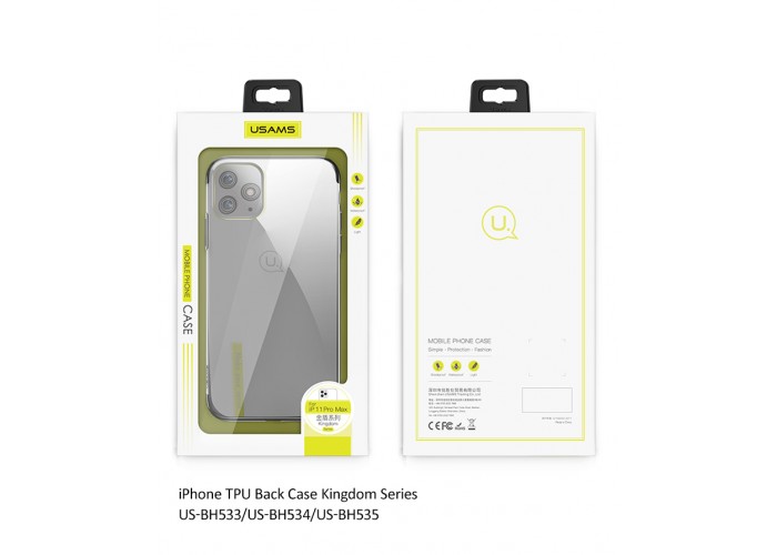 Чехол Usams Shining для iPhone 11 Pro Max case красный