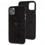 Чехол для iPhone 11 Pro Max Alcantara 360 черный