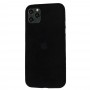 Чехол для iPhone 11 Pro Max Alcantara 360 черный