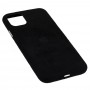 Чехол для iPhone 11 Pro Max Alcantara 360 черный