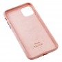 Чехол для iPhone 11 Pro Max Alcantara 360 розовый песок
