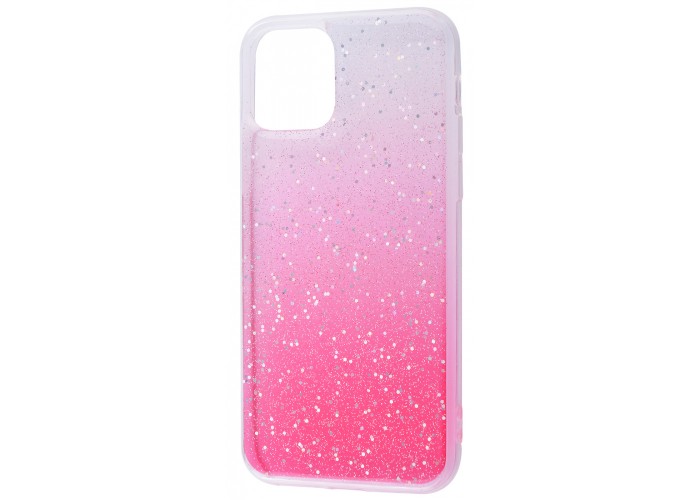 Чехол для iPhone 11 Pro Max HQ Silicone Confetti розовый