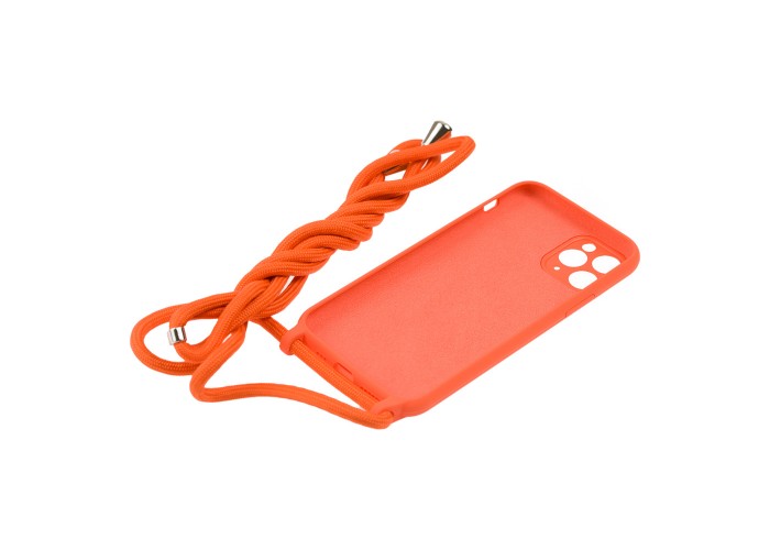 Чехол для iPhone 11 Pro Max Lanyard without logo orange