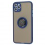Чехол для iPhone 11 Pro Max LikGus Edging Ring синий