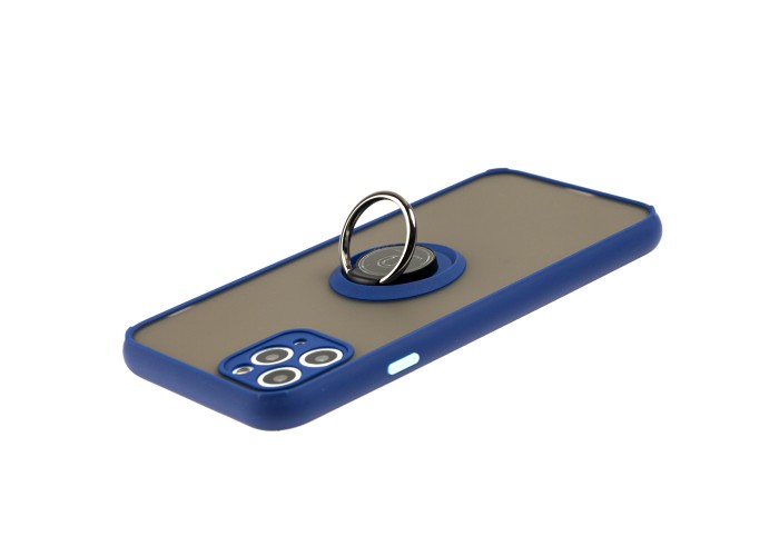 Чехол для iPhone 11 Pro Max LikGus Edging Ring синий