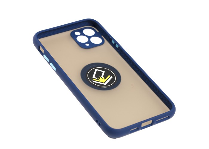 Чехол для iPhone 11 Pro Max LikGus Edging Ring синий