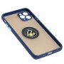 Чехол для iPhone 11 Pro Max LikGus Edging Ring синий