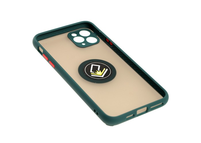 Чехол для iPhone 11 Pro Max LikGus Edging Ring зеленый