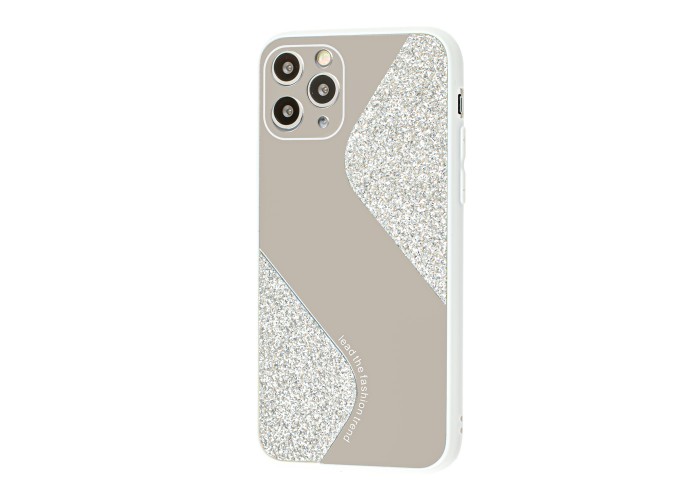 Чехол для iPhone 11 Pro Max Shine mirror белый
