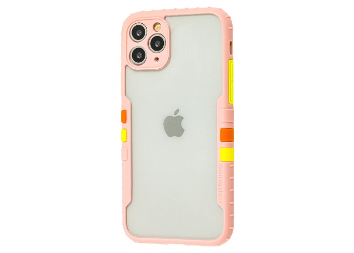 Чехол для iPhone 11 Pro Max Armor clear розовый