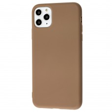 Чехол для iPhone 11 Pro Max Epic матовый коричневый