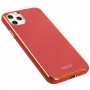 Чехол для iPhone 11 Pro Max Glass Premium марсала