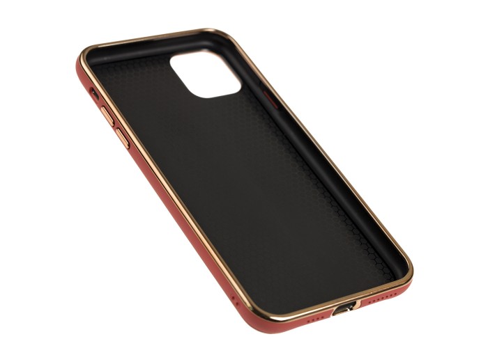 Чехол для iPhone 11 Pro Max Glass Premium марсала