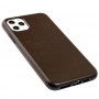 Чехол для iPhone 11 Pro Max Grainy Leather коричневый
