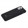 Чехол для iPhone 11 Pro Max Jesco Leather черный