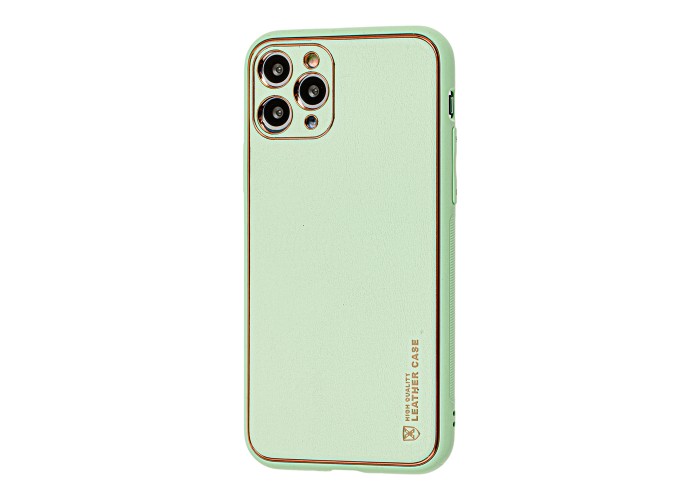 Чехол для iPhone 11 Pro Max Leather Xshield мятный