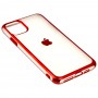 Чехол для iPhone 11 Pro Max Metall Effect красный